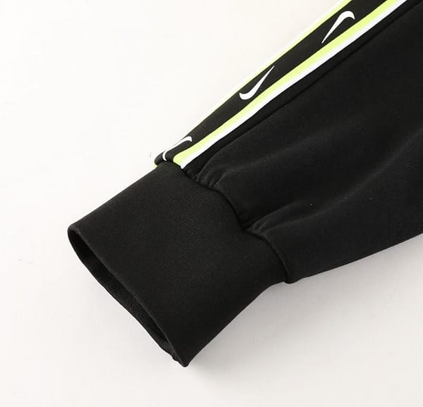 23/24 NIKE Black/Green Full Zipper Hooide Jacket+Pants - Image 5