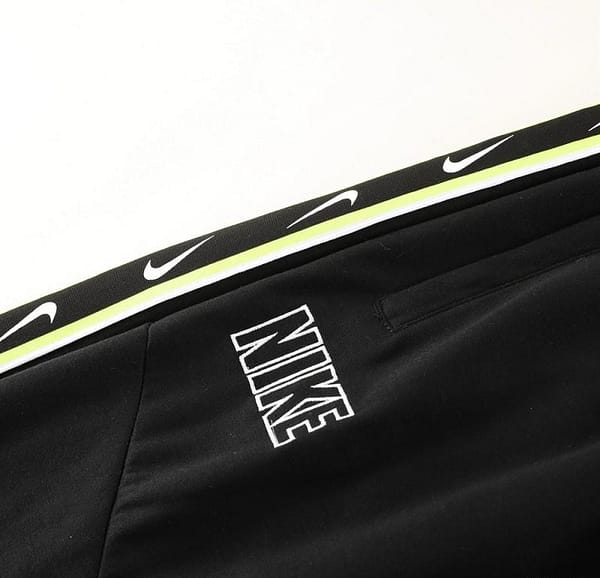 23/24 NIKE Black/Green Full Zipper Hooide Jacket+Pants - Image 6