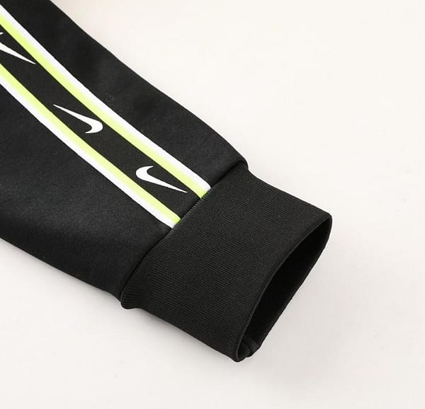 23/24 NIKE Black/Green Full Zipper Hooide Jacket+Pants - Image 11
