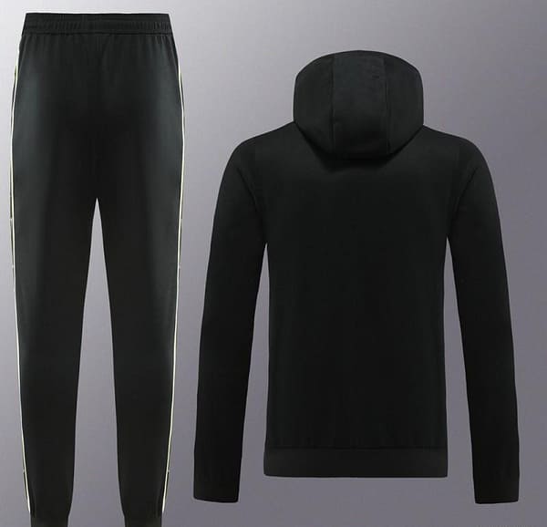 23/24 NIKE Black/Green Full Zipper Hooide Jacket+Pants - Image 20