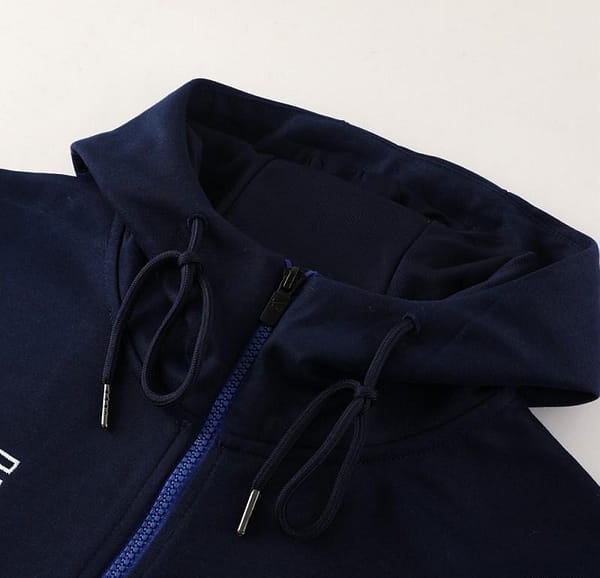 23/24 NIKE Black/Blue Full Zipper Hooide Jacket+Pants - Image 5