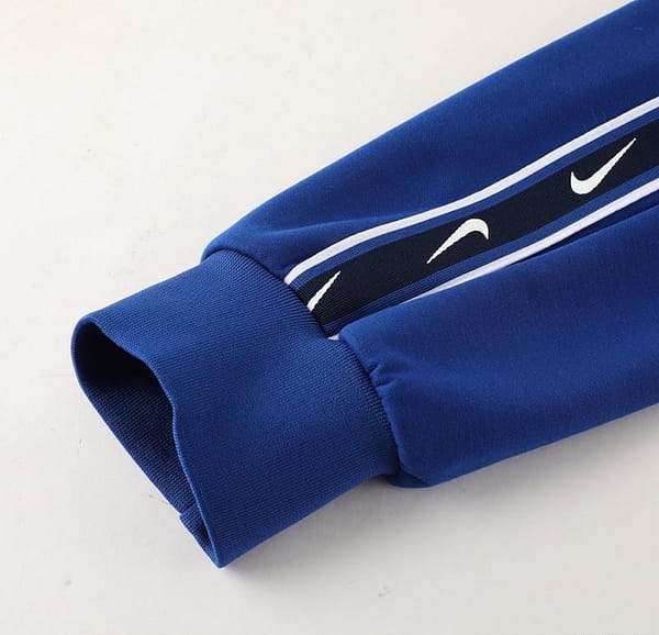 23/24 NIKE Black/Blue Full Zipper Hooide Jacket+Pants - Image 18