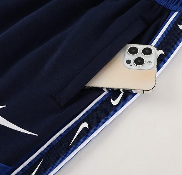 23/24 NIKE Black/Blue Full Zipper Hooide Jacket+Pants - Image 20