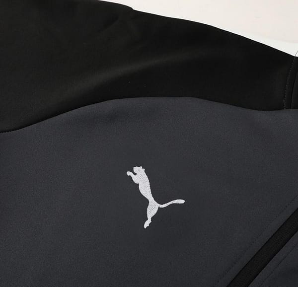 23/24 PUMA Black/Grey Full Zipper Hooide Jacket+Pants - Image 20