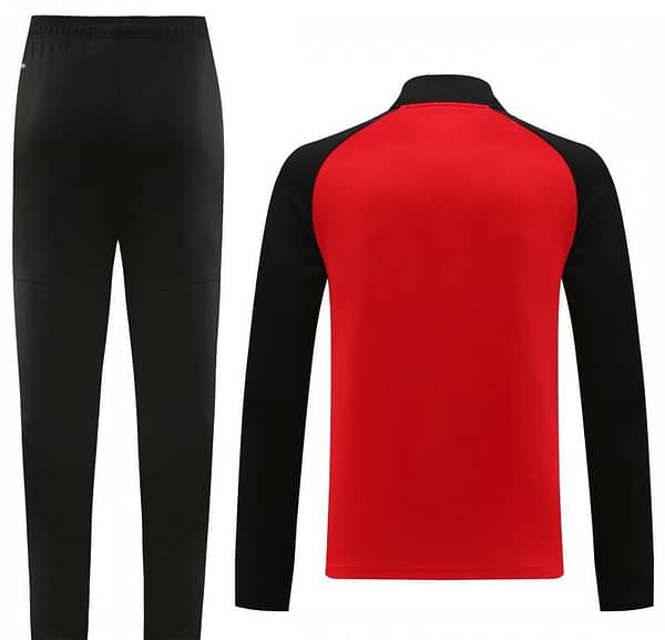 23/24 PUMA Black/Red Full Zipper Hooide Jacket+Pants - Image 6