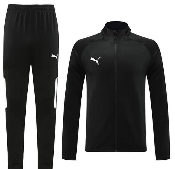 23/24 PUMA Black Full Zipper Hooide Jacket+Pants - Image 19