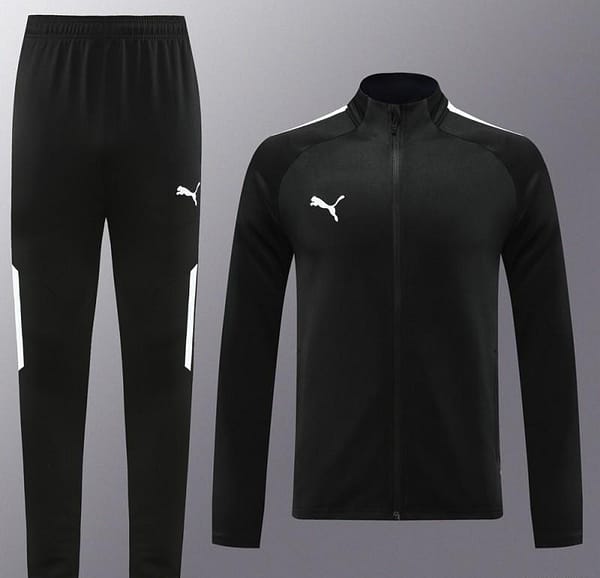 23/24 PUMA Black Full Zipper Hooide Jacket+Pants - Image 20