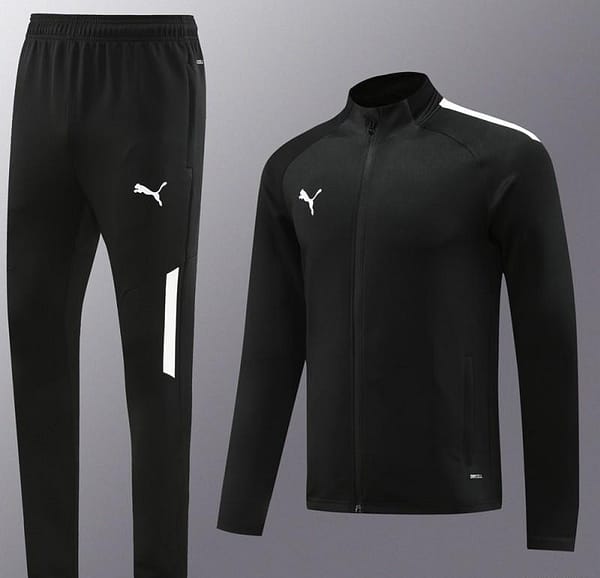 23/24 PUMA Black Full Zipper Hooide Jacket+Pants - Image 23