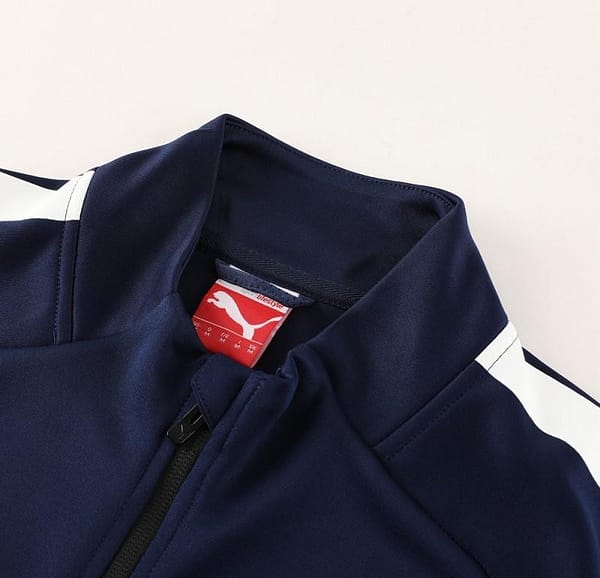 23/24 PUMA Navy Full Zipper Hooide Jacket+Pants - Image 14
