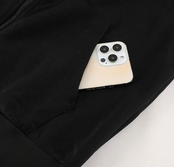 23/24 NIKE Black/Grey Full Zipper Hooide Jacket+Pants - Image 7