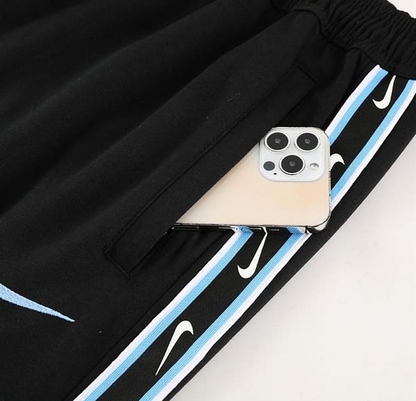 23/24 NIKE Black/Blue Full Zipper Hooide Jacket+Pants - Image 3
