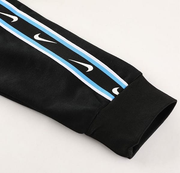 23/24 NIKE Black/Blue Full Zipper Hooide Jacket+Pants - Image 8