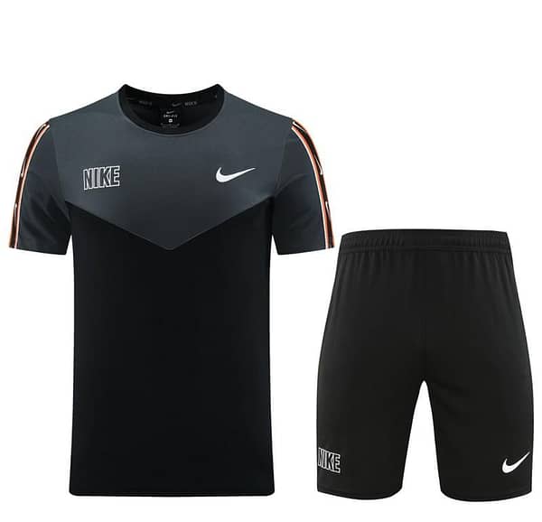 23/24 NIKE Black/Grey Short Sleeve Jersey+Pants - Image 21