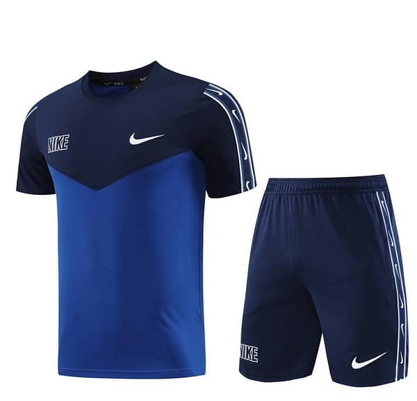 23/24 NIKE Black/Blue Red Short Sleeve Jersey+Pants