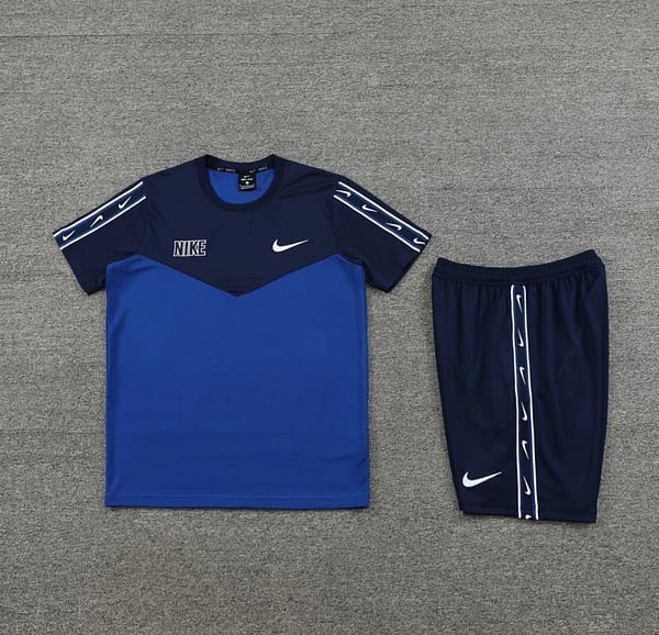 23/24 NIKE Black/Blue Red Short Sleeve Jersey+Pants - Image 10