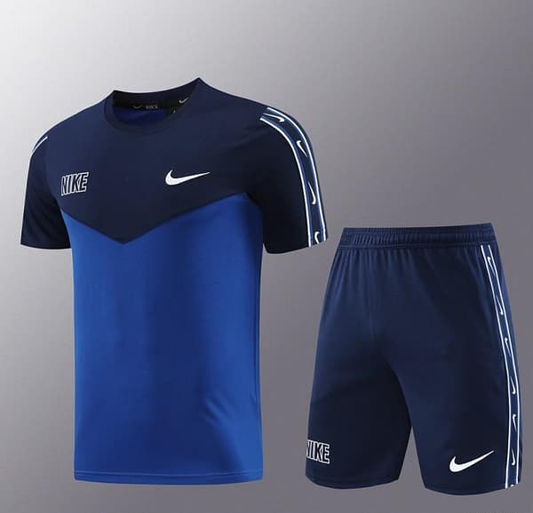 23/24 NIKE Black/Blue Red Short Sleeve Jersey+Pants - Image 19