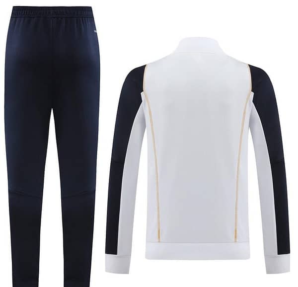23/24 Real Madrid White/Navy Full Zipper +Pants - Image 21