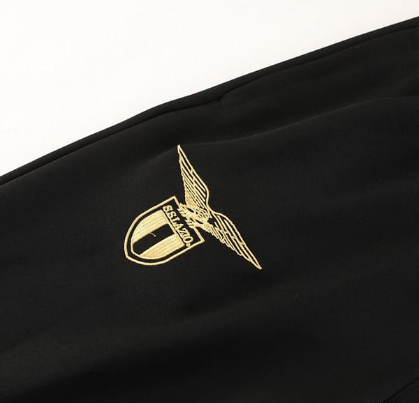 23/24 Lazio Black Full Zipper Jacket+Pants - Image 4