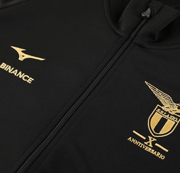 23/24 Lazio Black Full Zipper Jacket+Pants - Image 10