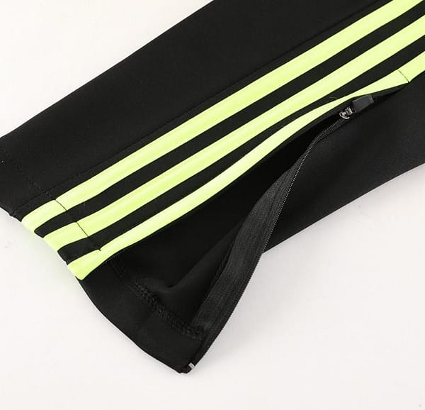23/24 Arsenal Black/Green Full Zipper Jacket+Pants - Image 2