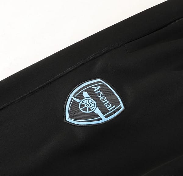 23/24 Arsenal Black/Green Full Zipper Jacket+Pants - Image 5