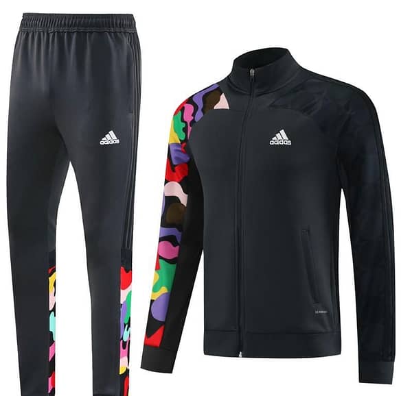 23/24 Adidas Black Full Zipper +Pants