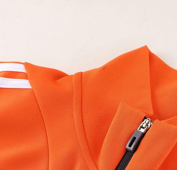 23/24 Adidas Orange/Navy Full Zipper +Pants - Image 10