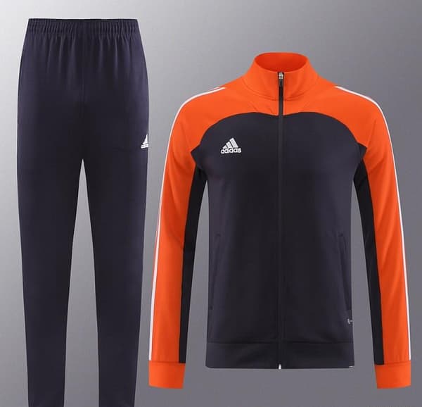 23/24 Adidas Orange/Navy Full Zipper +Pants - Image 20