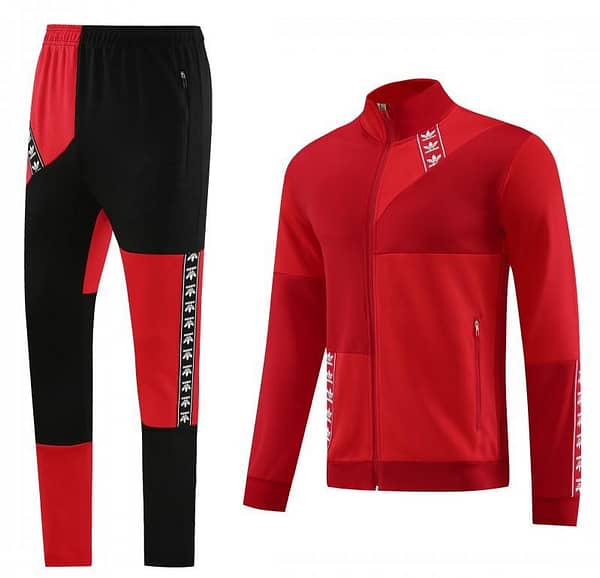 23/24 Adidas Original Wine/Red Full Zipper +Pants