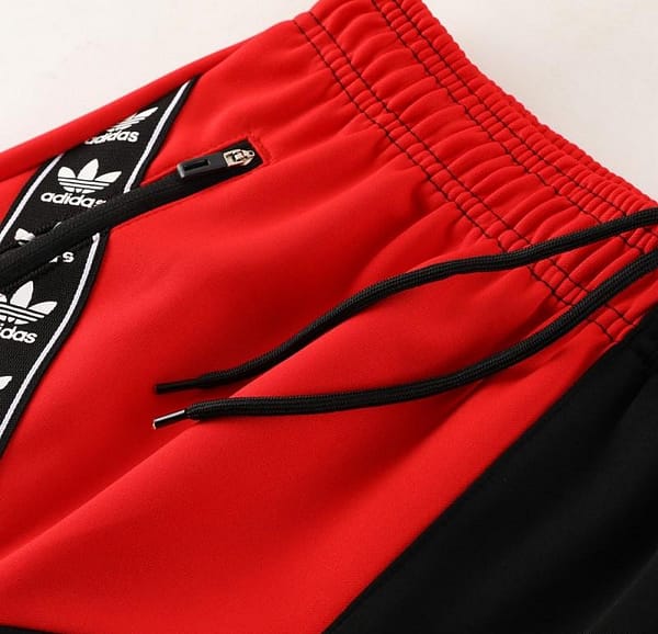 23/24 Adidas Original Wine/Red Full Zipper +Pants - Image 14
