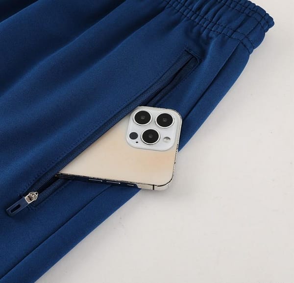 23/24 Adidas Original Navy/Blue Full Zipper +Pants - Image 4