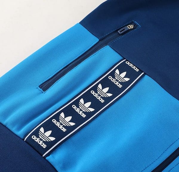 23/24 Adidas Original Navy/Blue Full Zipper +Pants - Image 9