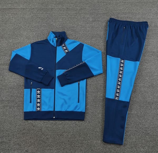 23/24 Adidas Original Navy/Blue Full Zipper +Pants - Image 12