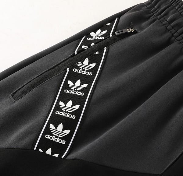 23/24 Adidas Original Black/Grey Full Zipper +Pants - Image 6