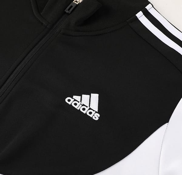 23/24 Adidas Black/White Full Zipper +Pants - Image 9