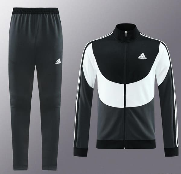 23/24 Adidas Black/White Full Zipper +Pants - Image 21