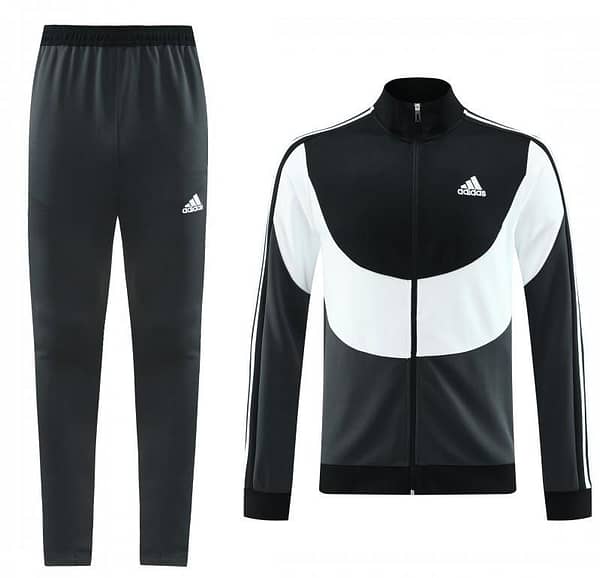 23/24 Adidas Black/White Full Zipper +Pants - Image 22