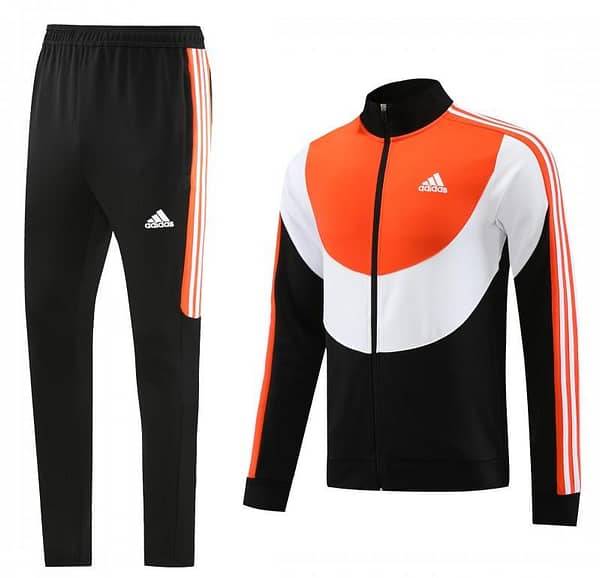 23/24 Adidas Orange/White/Black Full Zipper +Pants