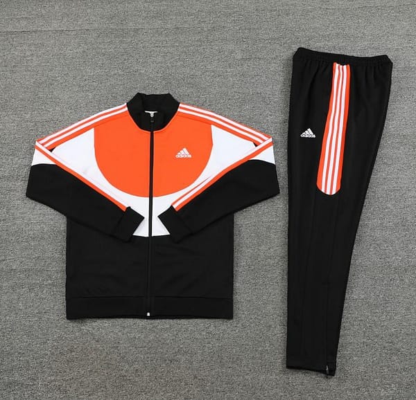 23/24 Adidas Orange/White/Black Full Zipper +Pants - Image 11