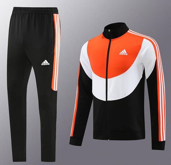 23/24 Adidas Orange/White/Black Full Zipper +Pants - Image 20