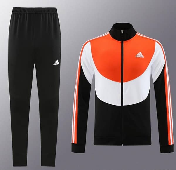 23/24 Adidas Orange/White/Black Full Zipper +Pants - Image 21
