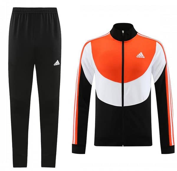 23/24 Adidas Orange/White/Black Full Zipper +Pants - Image 22