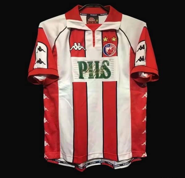 1999/00 Red Star Belgrade Home Jersey