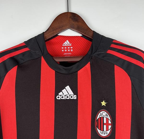 Retro 08/09 AC Milan Home Jersey - Image 6