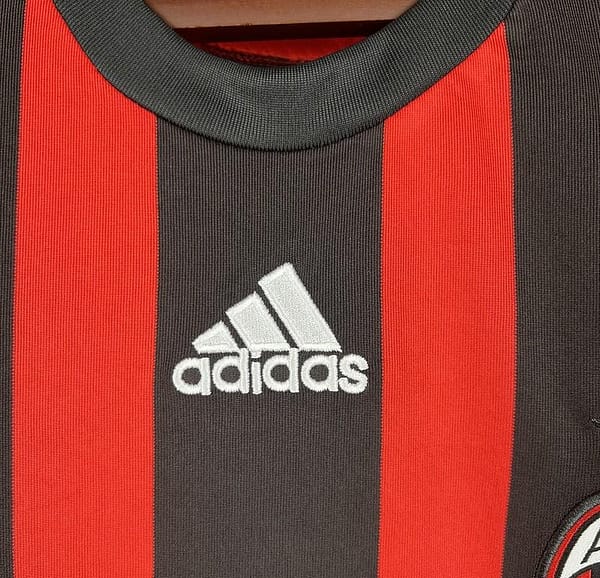 Retro 08/09 AC Milan Home Jersey - Image 9