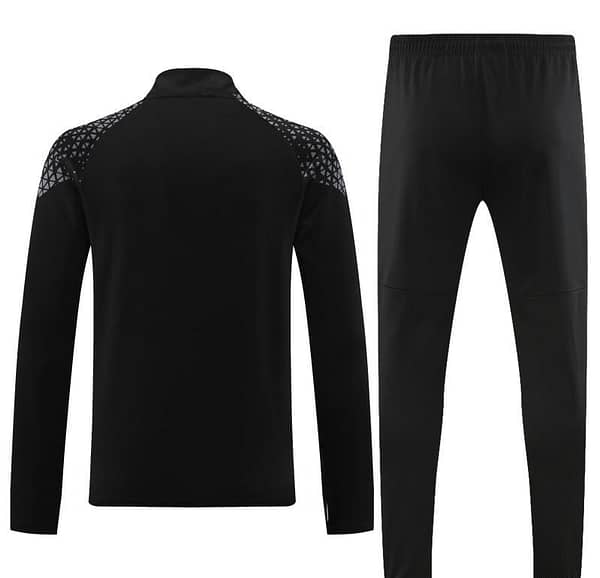 23/24 Borussia Dortmund Black Half Zipper Jacket+ Pants - Image 7