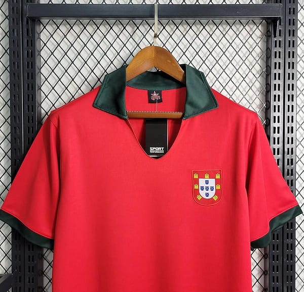 Retro 1972 Portugal Home Jersey - Image 5