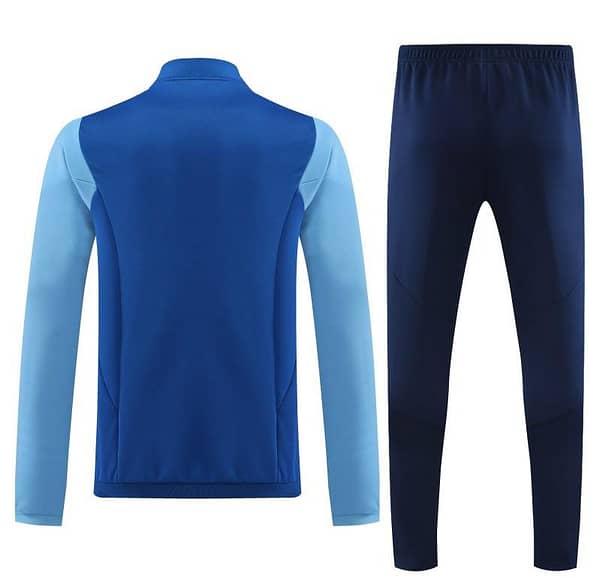 23/24 Adidas Blue Full Zipper Jacket+Pants - Image 7