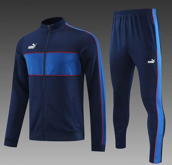 23/24 Puma Navy Full Zipper Jacket+Pants - Image 10