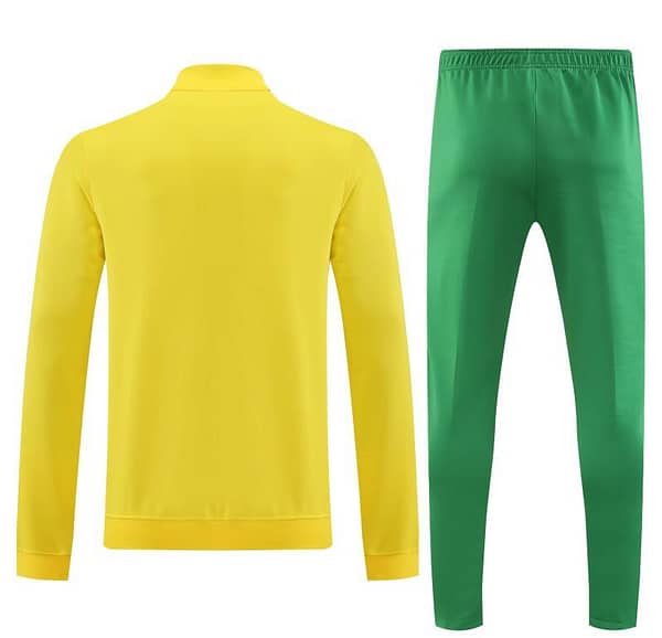 23/24 Puma Yellow Green Full Zipper Jacket+Pants - Image 8